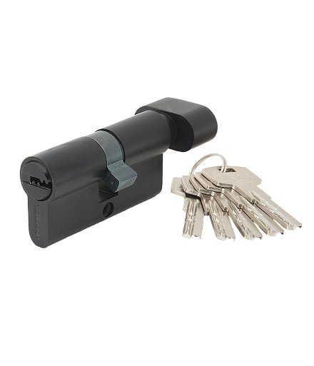 Цилиндровый механизм Цилиндровый механизм TANDOOR TDZM-60-P-С (30*30C) BLACK 